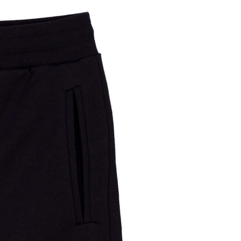 Must Sweatpants Black Organic Cotton | PARTCH Fashion