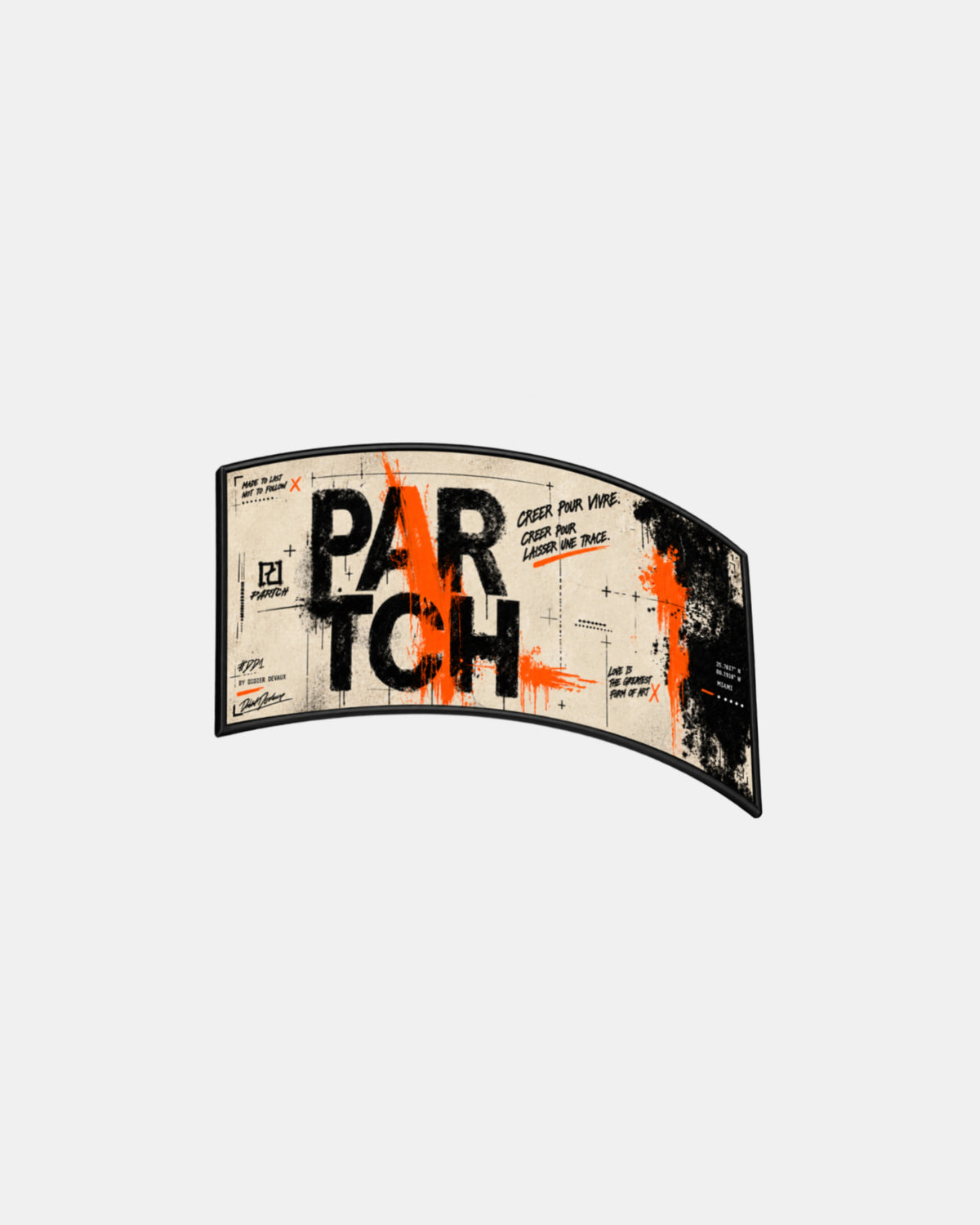 Trace Removable Partch-Clip for Caps and Trucker Hats | PARTCH