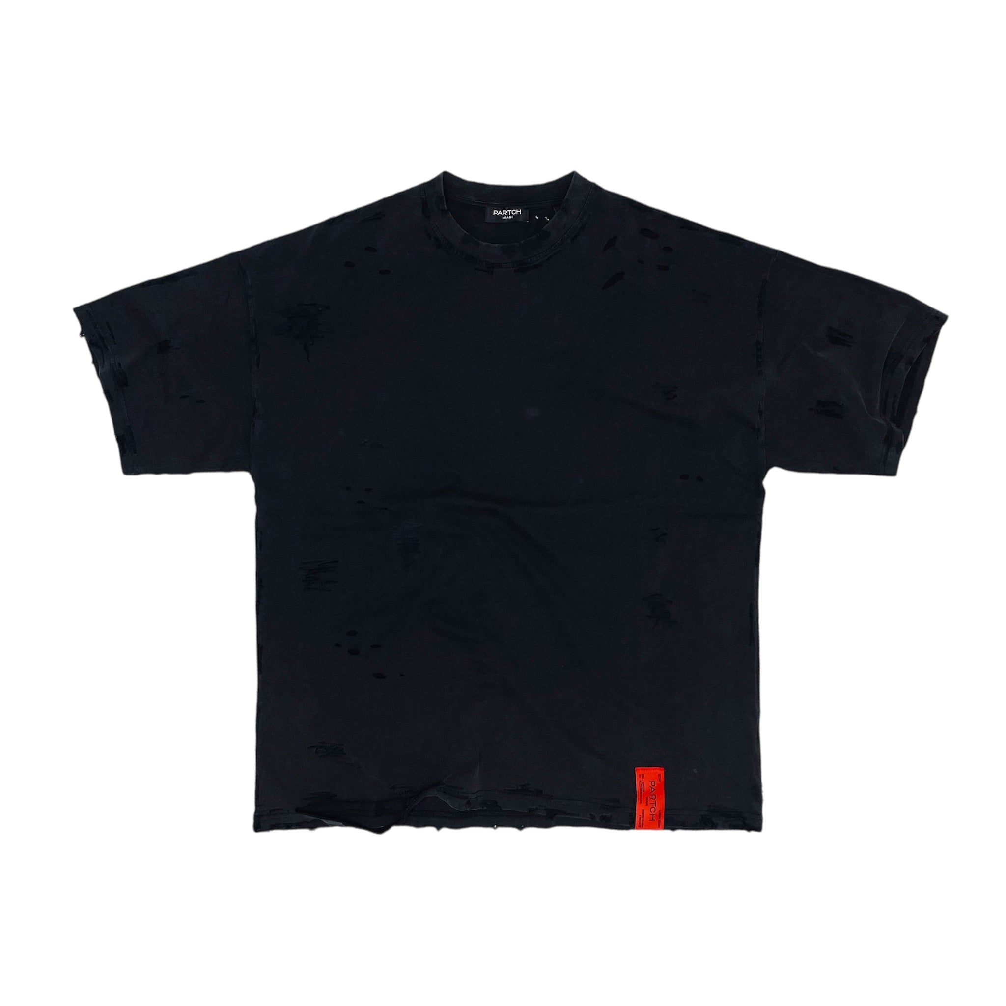 Partch Distressed Vintage Oversized Tee for Men | Designer T-Shirts