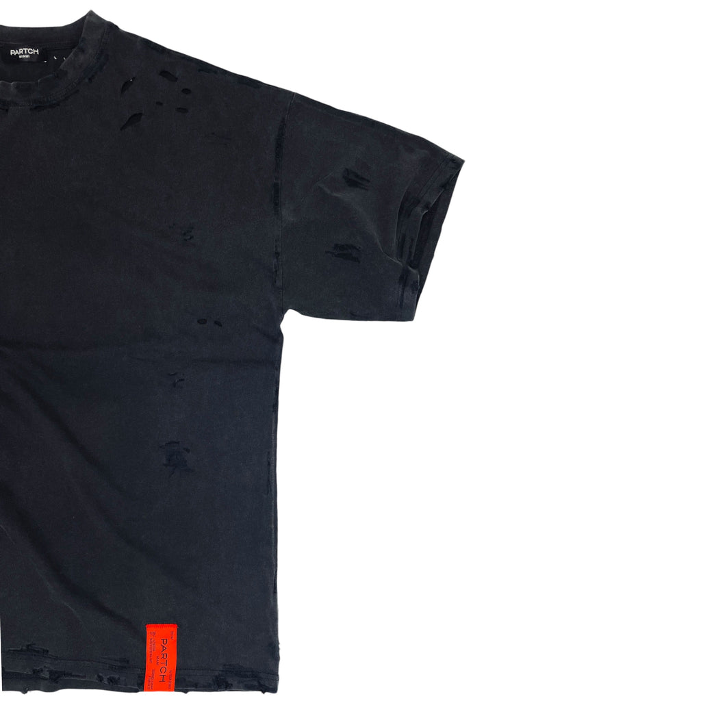 Vintage T-Shirt Cotton Black | PARTCH