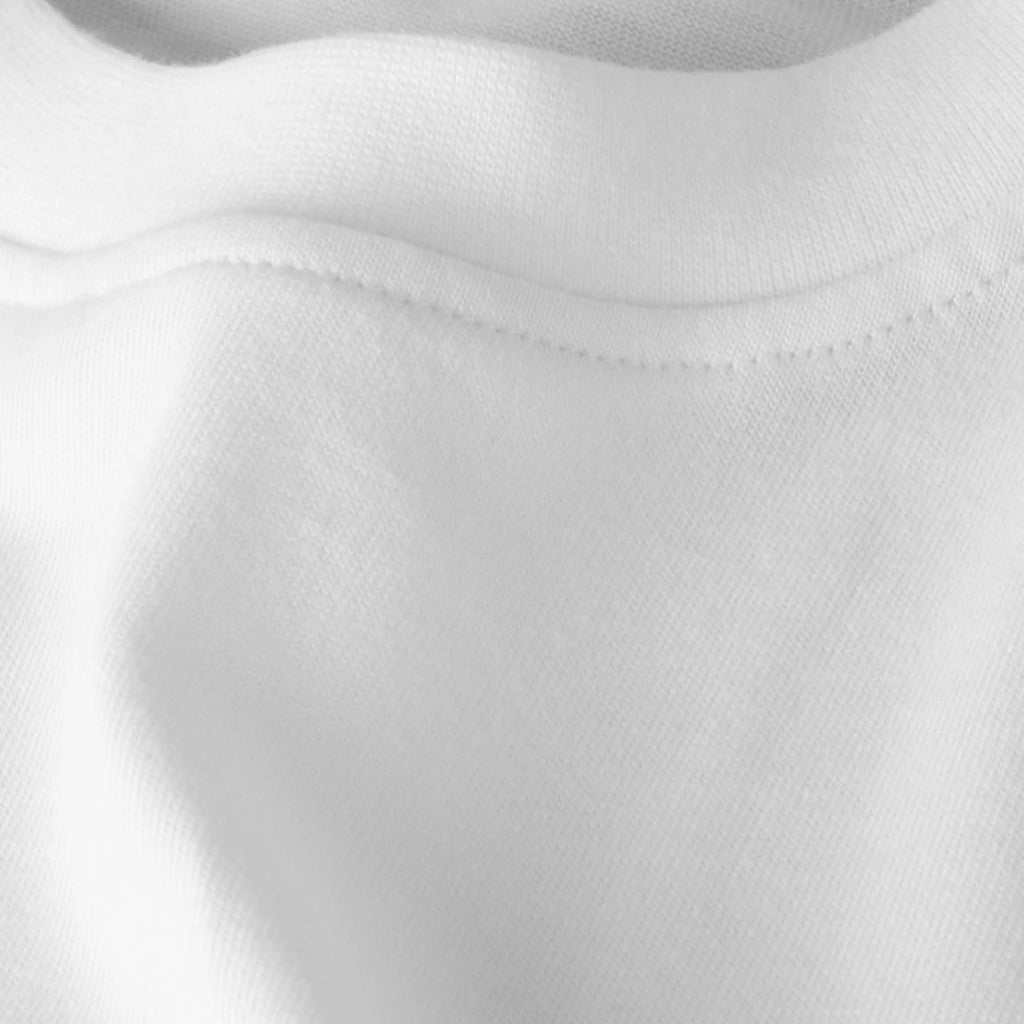 White Oversized T-Shirt Organic Cotton - Partch