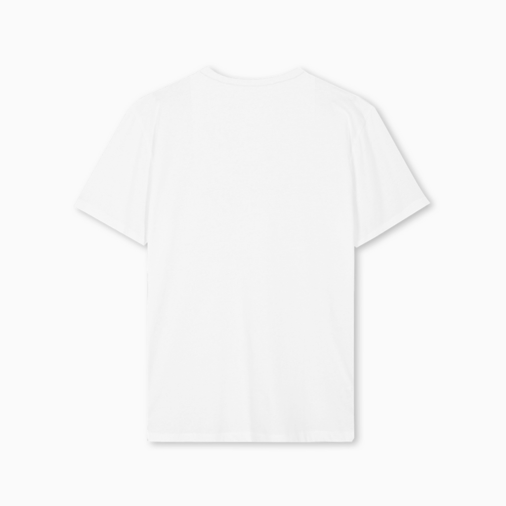 Men's T-shirt Cotton Green Logo Print on the Front | Partch