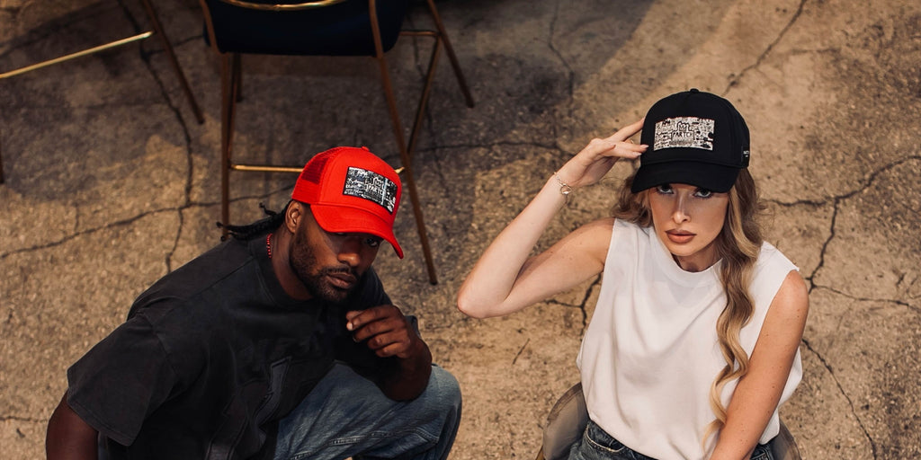 Fashion Designer Trucker Hat for Men's and Women's with Removable Patch | PARTCH
