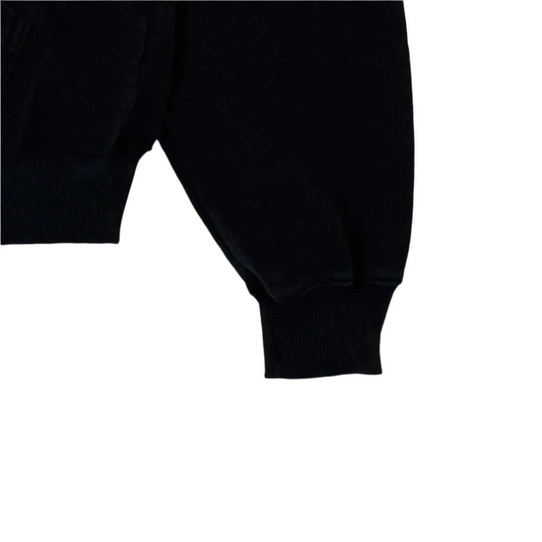 Partch Black Oversized Hoodie for Men | Designer Streetwear