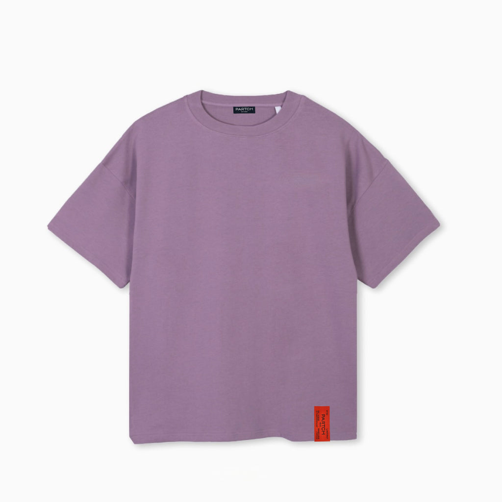 Partch Pop Love Oversized T-Shirt Purple | T-Shirts  for Men's