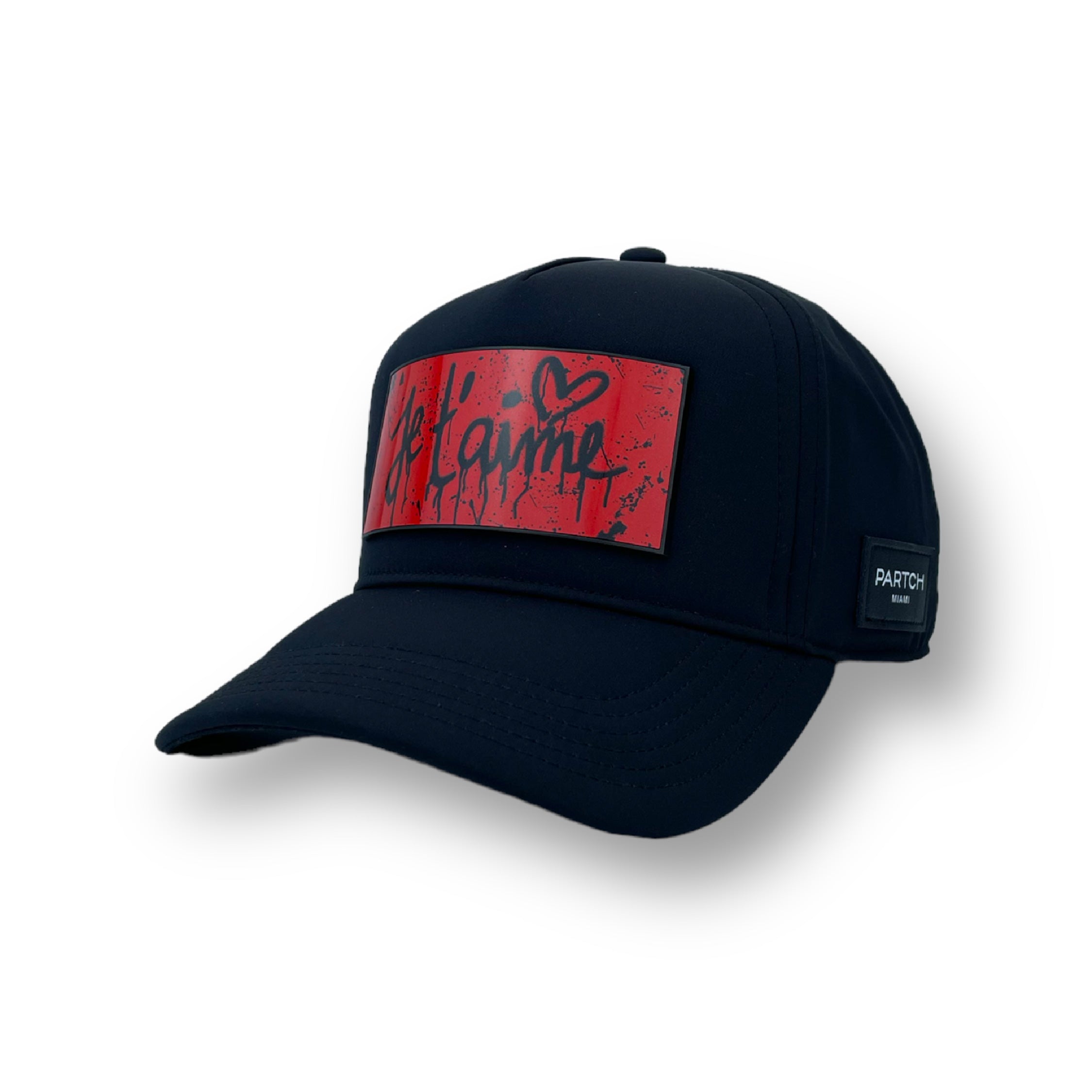 Partch Trucker Hat Je t'Aime Love Art PARTCH-clip removable 