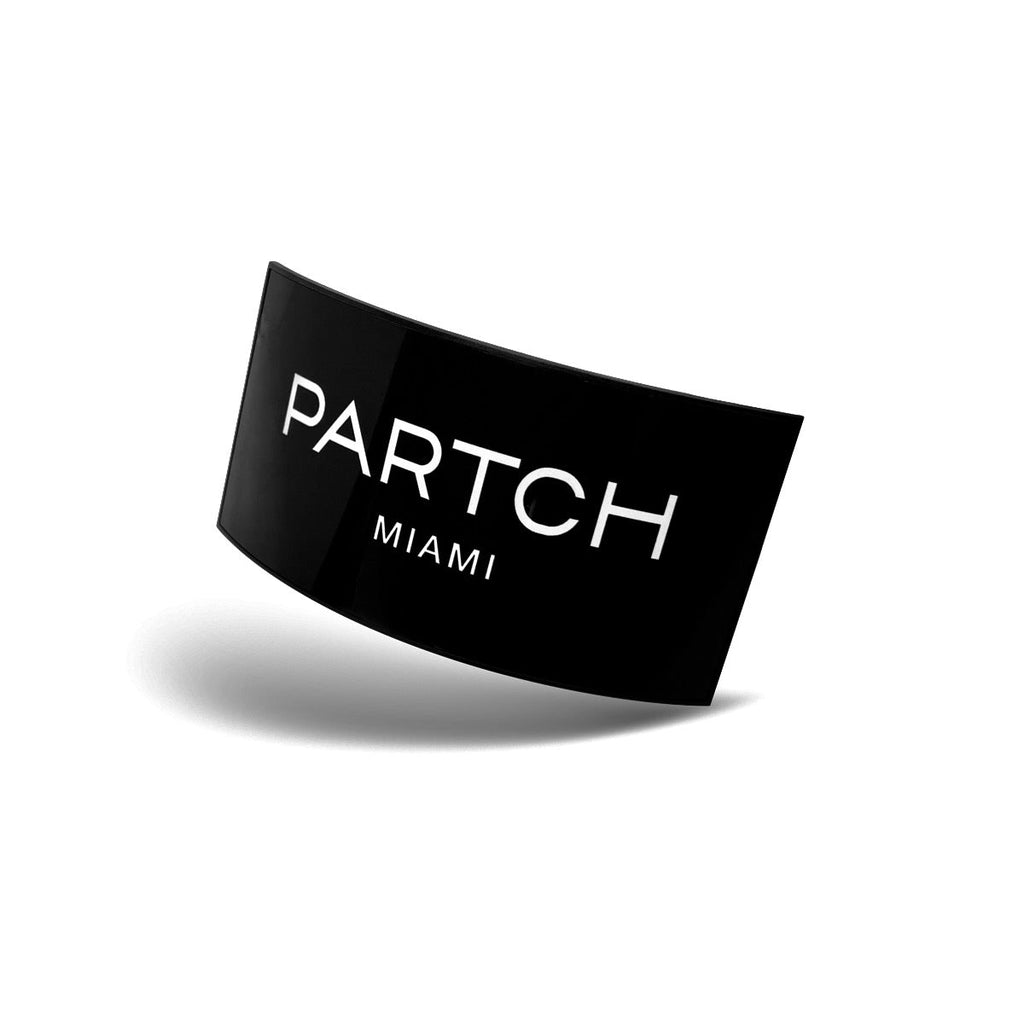 PARTCH Premium Headwear | PARTCH-clip Logomania Miami Black & White