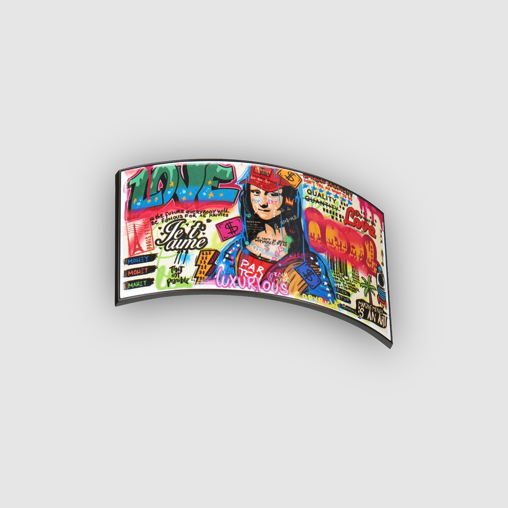 PARTCH Clip Mona Lisa street art 