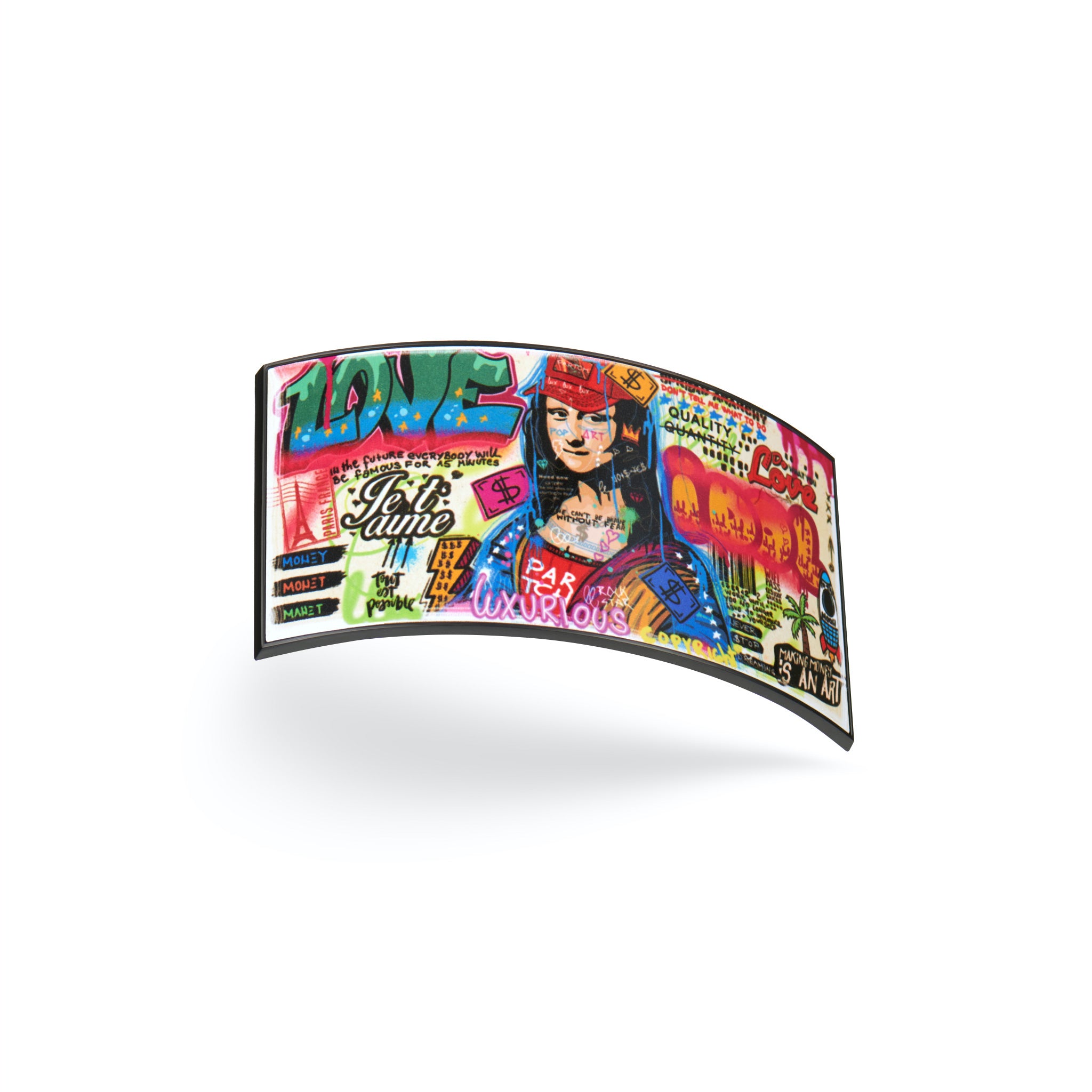 Mona Lisa Art PARTCh Clip - Patch removable 