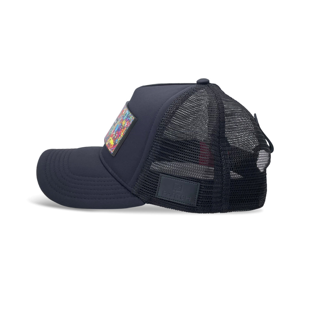 Partch Trucker Hat in Black for Men