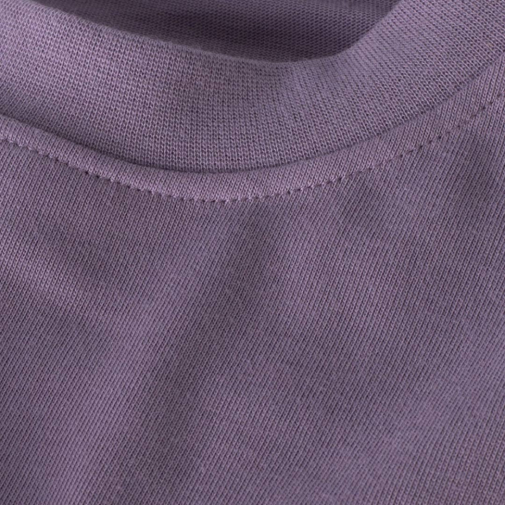 Partch purple t-shirt luxury organic cotton unisex
