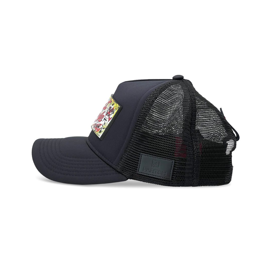 Partch - Do What You Love Trucker Hat in Black & Yellow – High Fashion Men and Women Collection