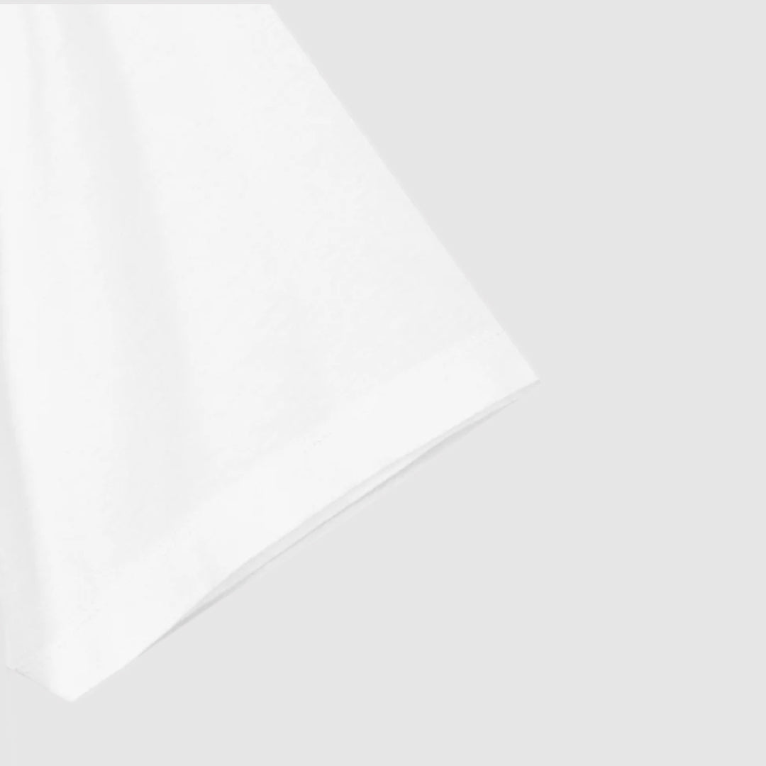 Partch short sleeves view quality cotton 100% in white