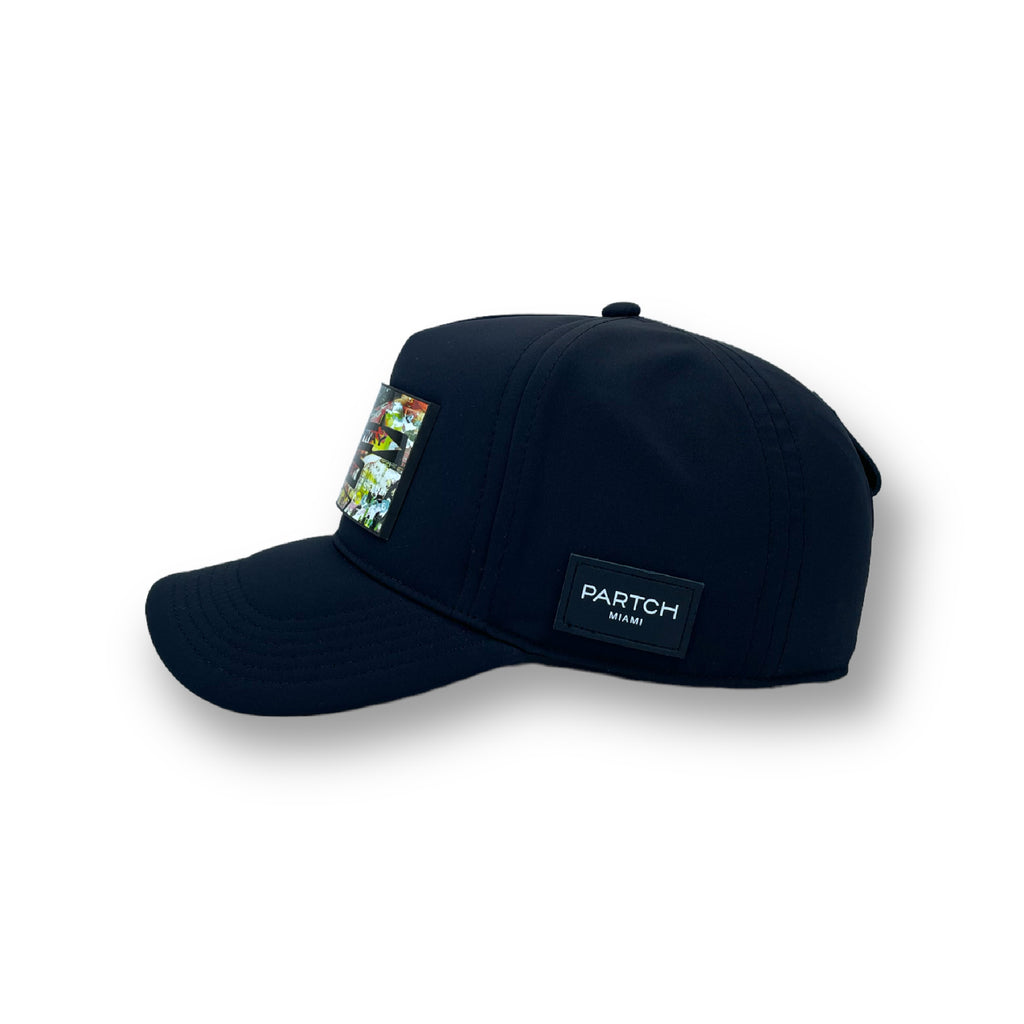Black Trucker Hats Unixvi New York Luxury Designer Hat Fashion Trucker Caps | PARTCH clip removable in a second