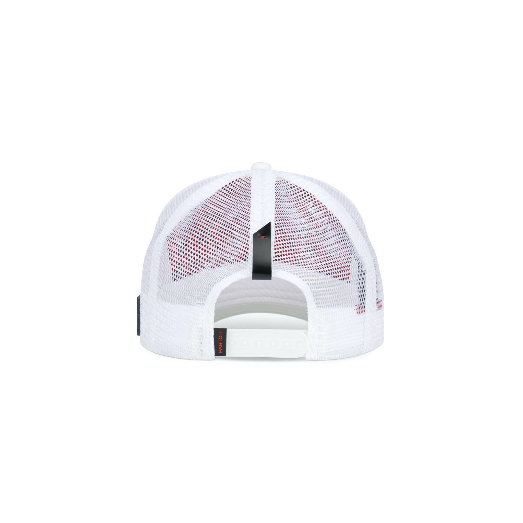 Partch Trucker Hat White with PARTCH-Clip Je T’aime Back  View
